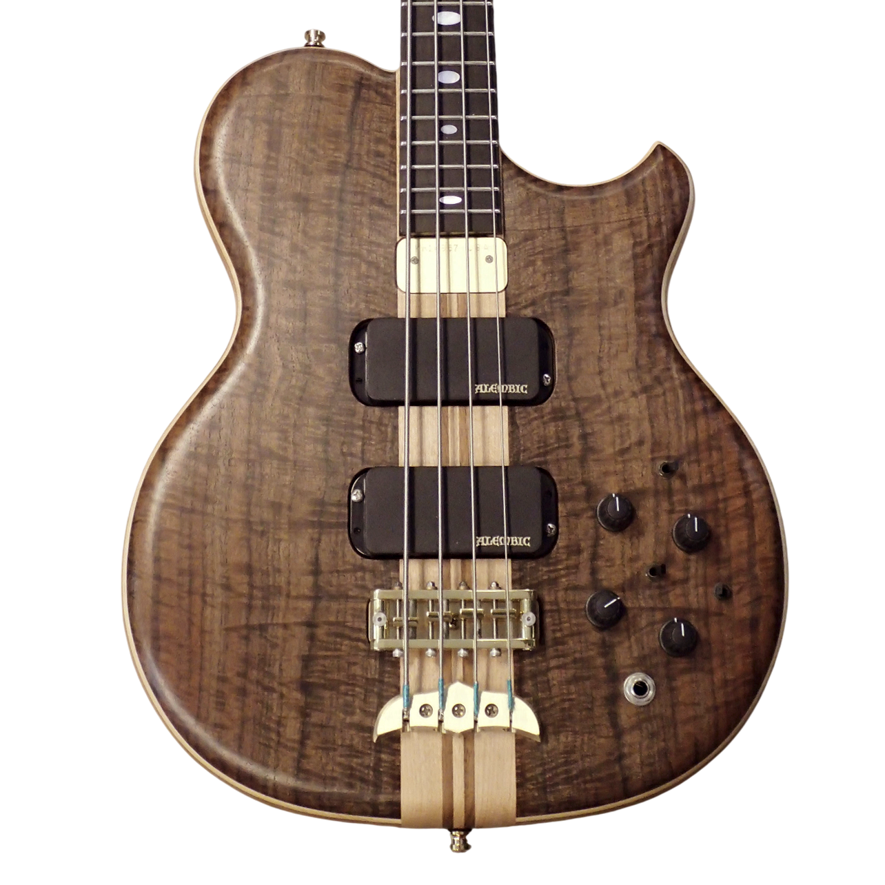 Crest bass in Superb Walnut