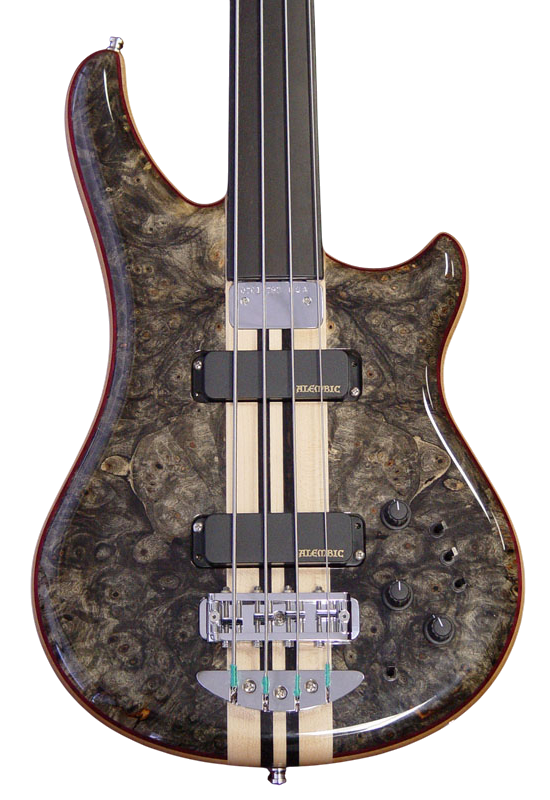 Essence bass in Dark Buckeye Burl