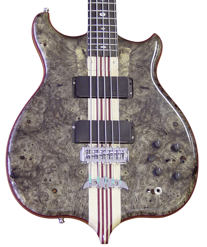 Mark King Deluxe in Dark Buckeye Burl