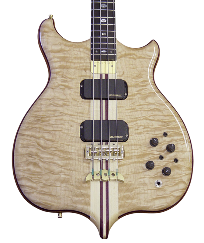 Mark King Deluxe in 3A Quilted Maple