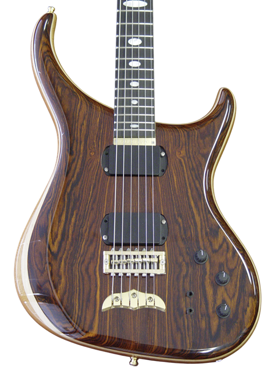 Orion guitar in Cocobolo