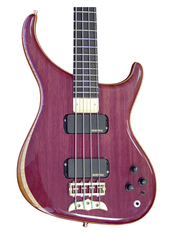 Orion bass in Purpleheart