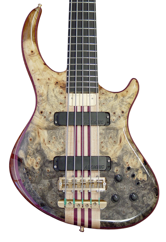Rogue bass in Buckeye Burl