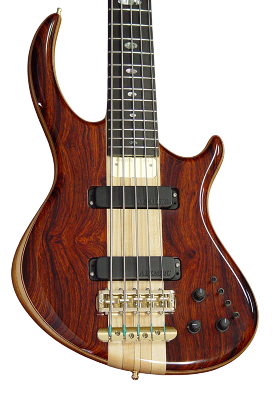Rogue bass in Cocobolo