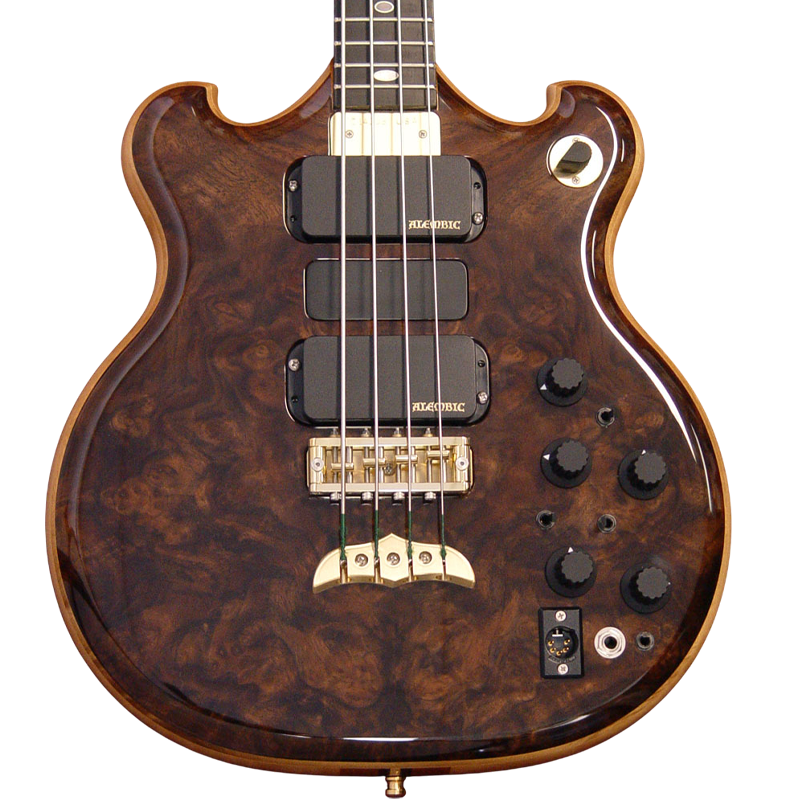 Series I bass in Burl Walnut