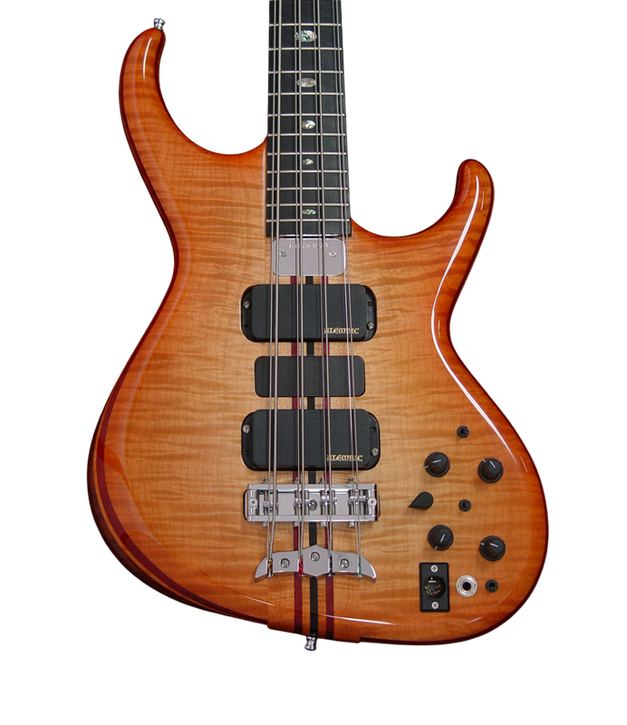 Series I bass in Sunrise