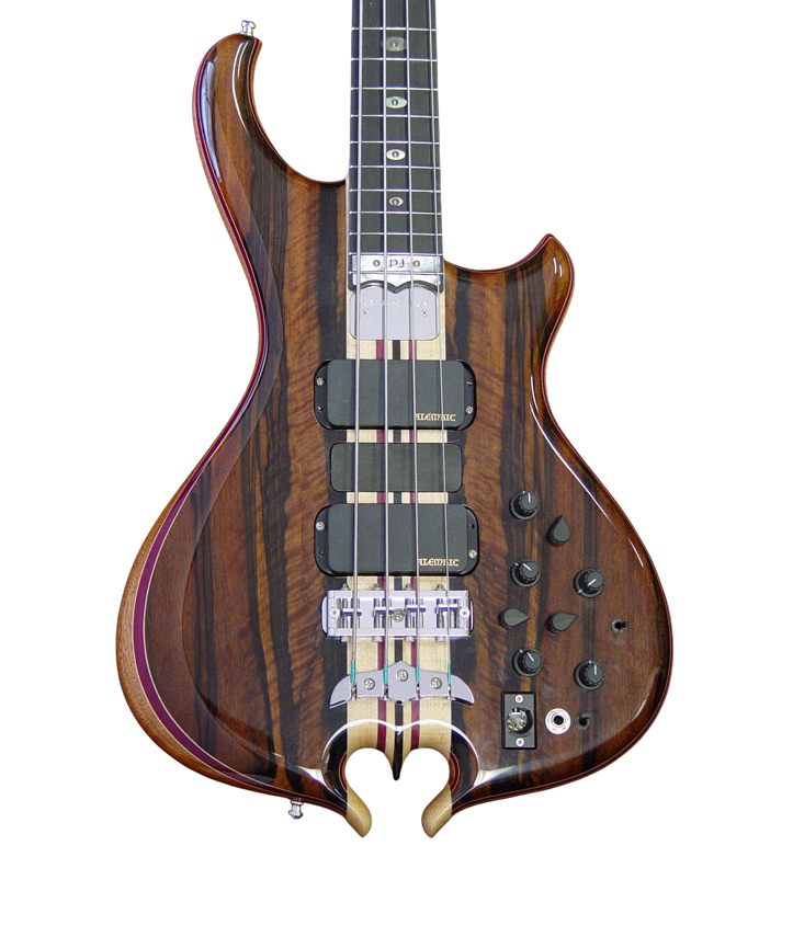 Series II bass in Macassar Ebony