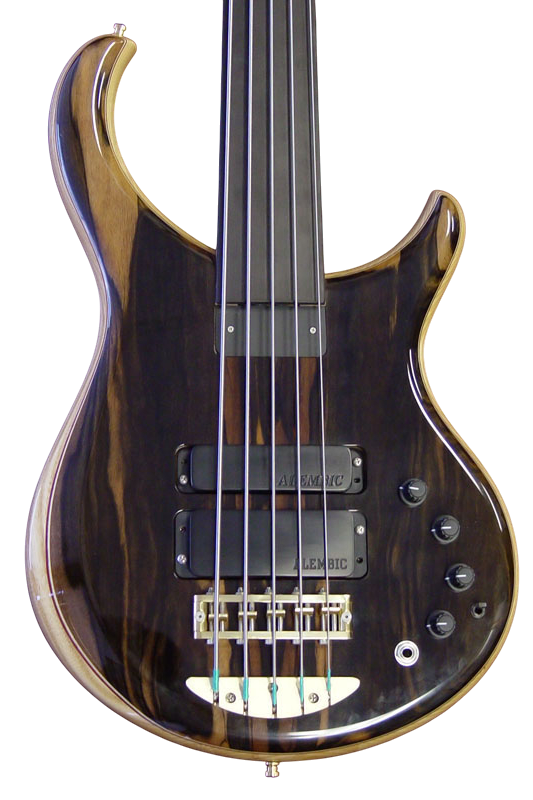 Excel bass in Macassar Ebony