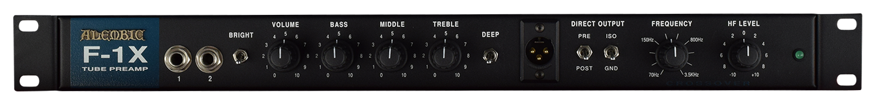 F-1X preamp front