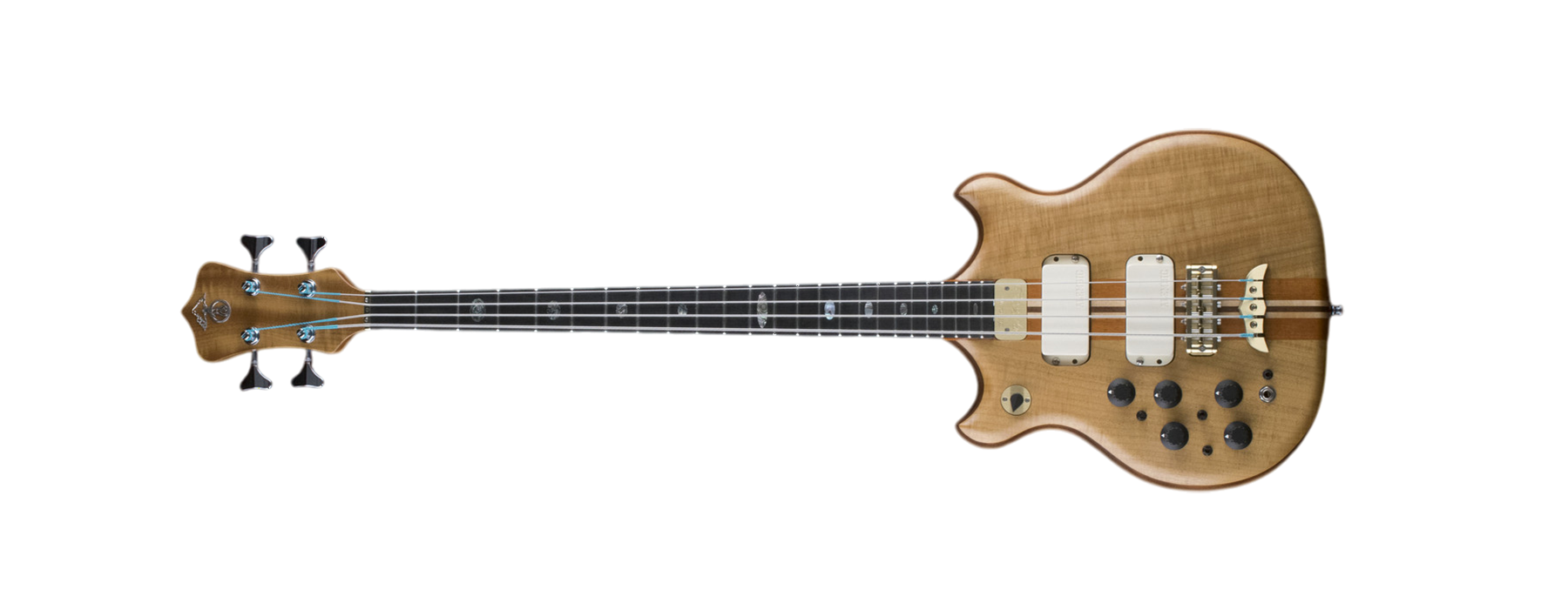 Left-handed Inside-Out Brown Bass in Myrtle