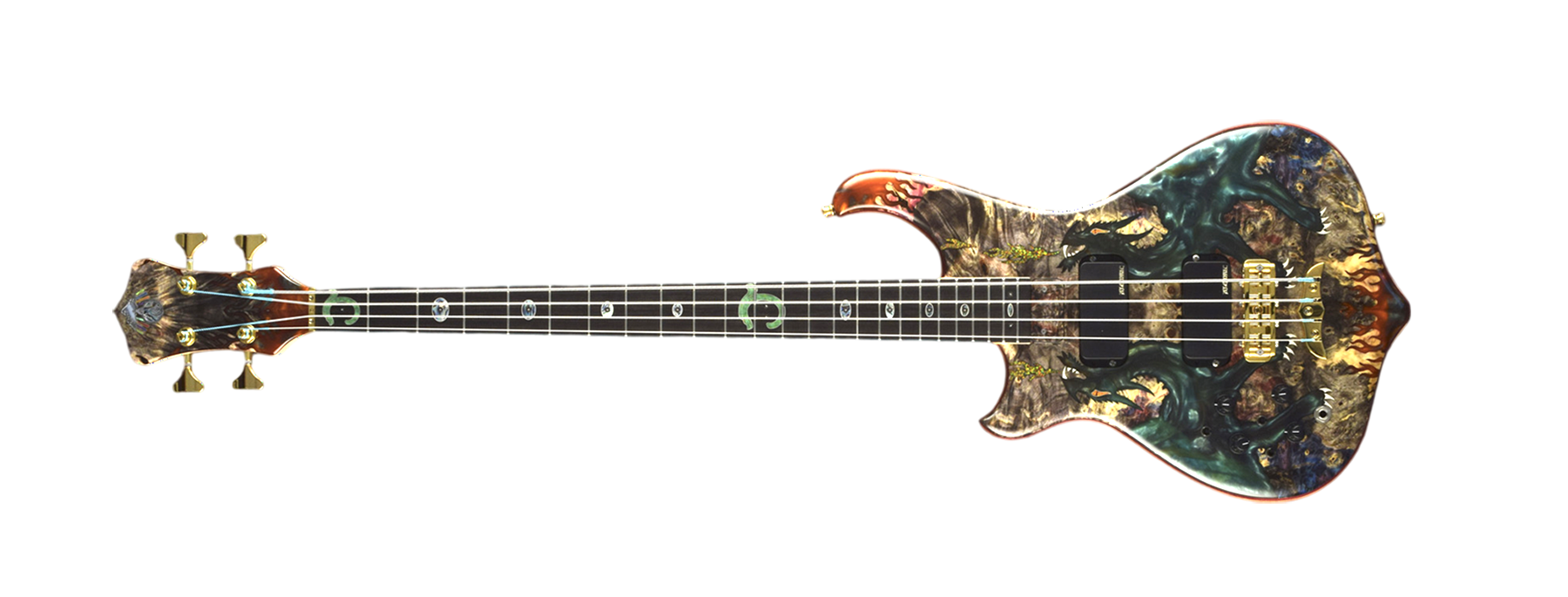 Left-handed Signature Deluxe in Rezin