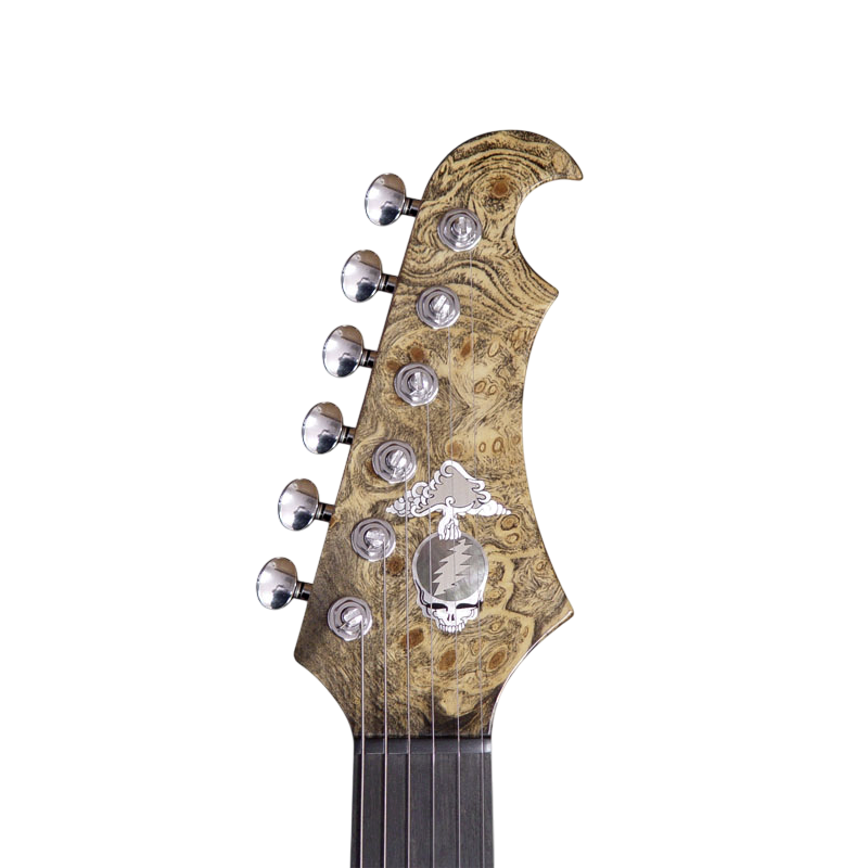 Dragon Claw shape guitar headstock