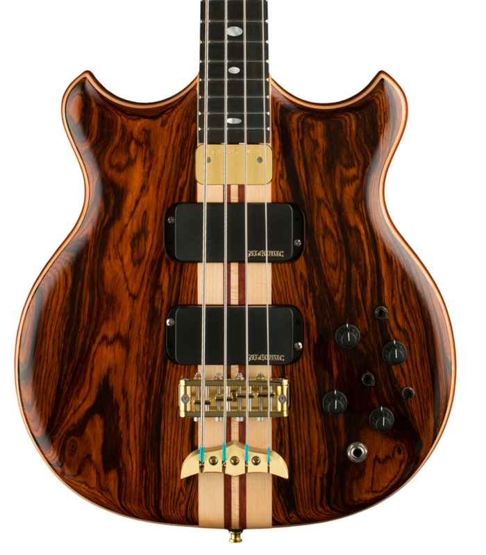 Stanley Clarke Deluxe in Flatsawn Cocobolo