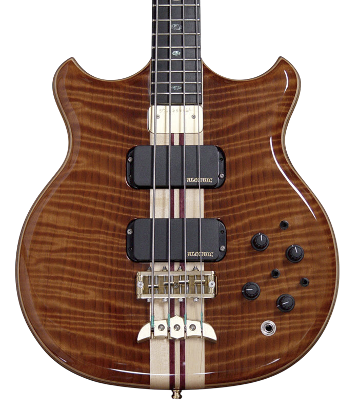 Stanley Clarke Deluxe in Curly Redwood