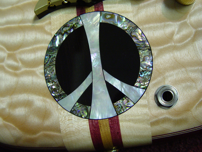 Peace inlay